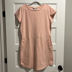 Synergy Organic Clothing Dress, size XL, peach/pink color. NWT